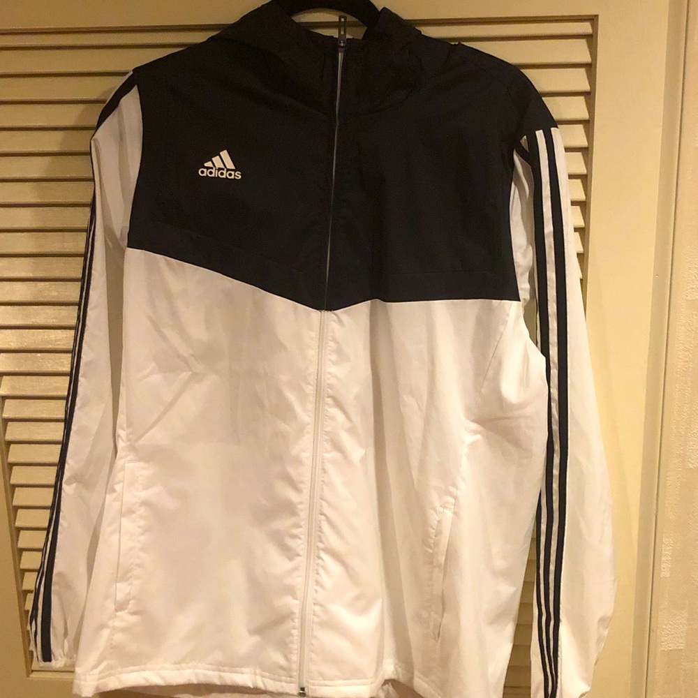 Adidas Women’s X-Large White/Black Lightweight Hoody